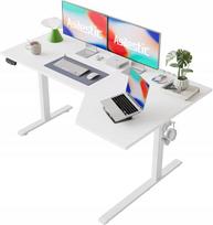 Reguliuojamo aukščio elektrinis rašomasis stalas 150x60 cm