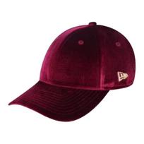 New Era prekės ženklo logotipas, veliūrinė kepurė su snapeliu, unisex, poros stiliaus, raudona 12563372 raudona