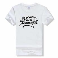 King Diamond T Shirt fashion Cotton Men women t shirt Funny O Neck Short Sleeve T Shirt XXXL black