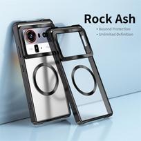 Magnetic Case For ZTE Nubia Z80 Ultra Case For Magsafe Aluminium Alloy Metal Frame Matte PC Transparent Cover Shockproof Bumper ZTE nubia Z80 Ultra juoda