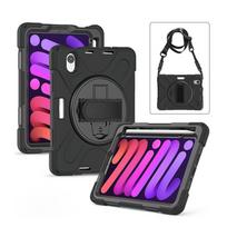 For iPad Mini A17 Pro Case Mini 7 8.3 inch 2024 Mini 7th/6th Gen Tablet Kids Case Heavy Duty Shockproof Rugged Cover Cases For Mini 7 2024 juoda