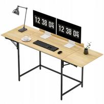 Sulankstomas rašomasis stalas 170x60 cm, medinis, darbui ir žaidimams