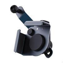 360° Rotatable Alloy Car Screen Phone Holder Corner Mount Non-obstructive View Clip Universal oranžinė