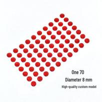 Children's Forehead Red Dot Stickers for Indian Dance, Belly Dance, and Kindergarten Performances Other sizes red