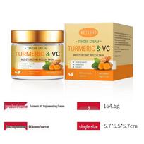 Turmeric & Ginger Face Cream - Skin Tenderizer with Vitamin C, 60g In Stock beige