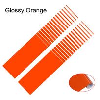 2Pcs Car Hood Bonnet Stripe Sticker Decor Decal Vinyl Film For MINI Cooper S One JCW F56 F55 F60 R56 R60 R61 Auto Accessories red