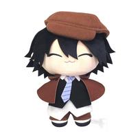 Nakahara Chuuya Dazai Osamu Plush Cotton Doll Body Dress Up Plush Stuffed Toy Cosplay Cartoon Stuffed Toys Children Gifts 20cm 20cm black