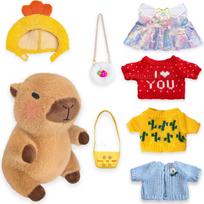 Capybara Plush Toy With Clothes And Accessories On The P 10.2 Inches (About 25.9 Cm) Cute Capybara Stuffed Animal Plush Toy 26cm