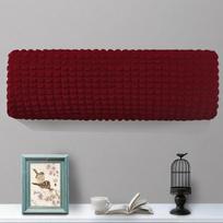 Solid Color Air Conditioner Dust Cover Wall Mounted Air Conditioner Elastic Dust Cover  Home vyno raudonos spalvos