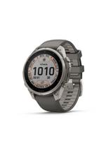 Garmin Fenix 9 Pro Inreach Solar 47mm – Pilkos anglies spalvos su juodu dirželiu