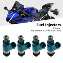 4 vnt. Kuro purkštukai 13S-13761-00-00 Yamaha YZFR6 YZF-R6 2008-2020