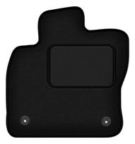 Driver's mat black for: Volkswagen Touran II minivan (2016-)