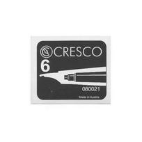Rašalo kapsulės CRESCO, juodos, 6vnt