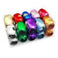 Dekoratyvinės juostelės kamuoliukai 5mm/10m Holographic Mix