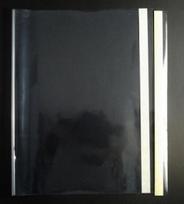 Aplankalas B5 sąsiuviniams PP(460x250mm), klijuojamas, skaidraus plastiko 10vnt.