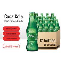 Coca-Cola & Sprite Imported Glass Bottle Soda red
