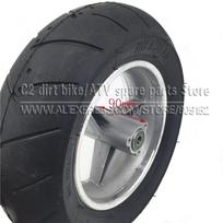 Front Wheels Tyres 90/65-6.5 inch Pocket Bike Mini Racing bike tire tubeless vacuum for 47cc/49cc 2 stroke small motorcyle