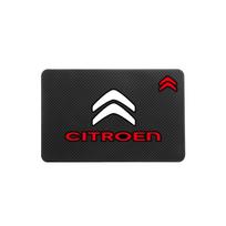 Car Dashboard Phone Glasses Non-Slip Silicone Pads Sticky Mat For Citroen C4 C3-XR C5 Aircross C-quatre Picasso Auto Valve Cap sdcr63 black