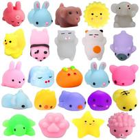 Mochi Toys 20Pcs/bag Kawaii Squishy Stress Relief Fidget Birthday Party Favors Classroom Prizes Boys  Girls Girls Gift Presents Goodie Fillers