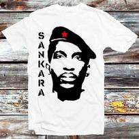 230 Gsm 100% Cotton Thomas Sankara Lumumba Marxist Burkina Faso T Shirt Vintage Retro Cool Gift Mens Womens Unisex Cartoon Anime Top Tee B916… More 2XS black