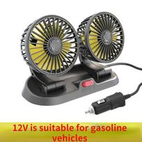 1 vnt. 12V 24V automobilinis elektrinis ventiliatorius, dviejų greičių valdymas, aušintuvas, automatinis oro aušinimas, 360 laipsnių reguliuojamas smėlis