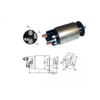 Starterio solenoido jungiklis ERA ZM3993