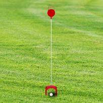 Golf Putting Green Flag and Hole Cup Flags Set Putt Training for Kids Office