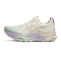 Asics GEL KAYANO 32 Abrasion Resistant Support Low top Running Shoes Women's White Green Sneakers 1012B950-100 37.5 white