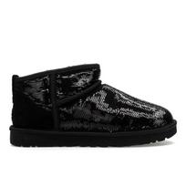 UGG Women's Classic Ultra Mini Mirror Ball Black 1151616-BLK 37 black