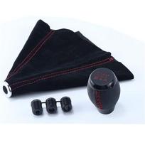 Universal gear head 5-speed + suede dust cover black