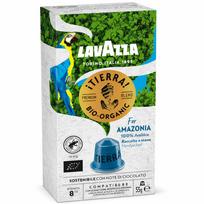 Lavazza iTierra! dėl (AMAZONIA) Ekologiškos espreso kapsulės | (10 kapsulių) 55g dėžutė iš Cougar | Suderinama su Nespresso Original mašinomis | Vidutinio inte black