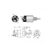 Starterio solenoido jungiklis ERA ZM379
