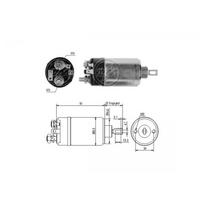 Starterio solenoido jungiklis ERA ZM726