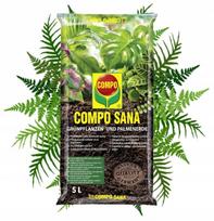 Compo Sana Substrate For Green Plants And Palms 5L A Mixture Of Peat, Perlite And Dolomite
