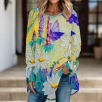 Ladies Deep V Neck Long Sleeve Slim Blouses Stretchy Solid Tops For Night Out And Urban Street Looks XS blue