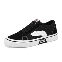 Canvas Shoes for Men, Autumn Trendy Versatile Skateboard Shoes, Casual Sports Shoes for Men, Stylish Footwear. 39 juoda