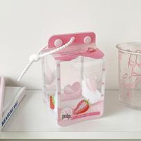 Hisocute Multi-Functional Large Capacity Student Doll Carry-On Bag žemuogės