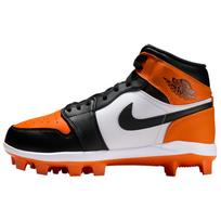 Air Jordan 1 Retro MCS SE Cleat Starfish Unisex Cleats Orange White Black IM3481-800 44 black