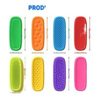Silicone Sensory Strip Fidget Toys Kids Autism Decompression Calming Fidgeting Toy Adults Stress Desk Anxiety Relief Sensory Toy