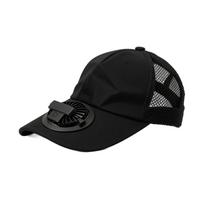 USB Rechargeable 3- Fan Hat for Men and Women - Baseball with Sun for Outdoor Sports one size juoda