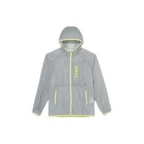 New Era SS24 Solid Color Foldable Hooded Jacket Unisex Jacket Gray 12354344 XL gray