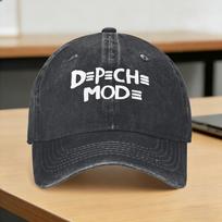 Depeche Modes Sun Baseball Cap Men Women Design Hip Hop Hats Summer Casual Running Hippie Baseball Caps One Size black