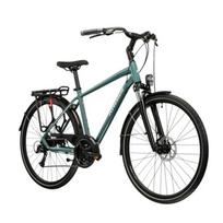 Vélo tout chemin trekking 28  Kross trans 3.0 - vert/argent - Vert - L (21 )