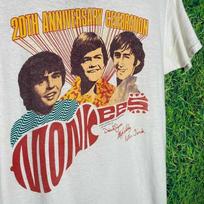 Vintage The Monkees 20th Anniversary World Tour 1986 T shirt ND056 S