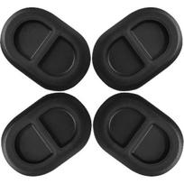 4 Pcs for Jeep Drain Plugs, Rear Floor Pan Body Plugs for 2014-2018 Jeep Wrangler JK & JL, Floor Rubber Replacement Plugs 4 Black Floor Pan Plugs