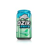 Dzik Zero Carbonated mojito-flavored drink sugar-free 330 ml