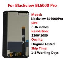 LCD Screen and Digitizer Full Assembly for Blackview BL6000 Pro gray
