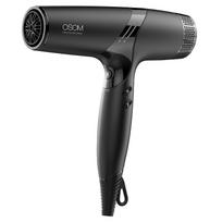 Plaukų džiovintuvas OSOM Professional ECHO BLDC Hair Dryer OSOMPECHO, 2000-2400 W, juodos spalvos