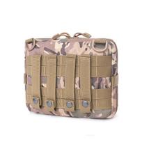 Camouflage MOLLE First Aid Kit: Outdoor Multifunctional Lifesaving Waist Pack Accessory.