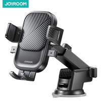 Joyroom Car Phone Holder Mount Car Strong Suction Hands-Free Universal Cell Phone Stand For Dashboard/Windshield 360° Rotation gray
